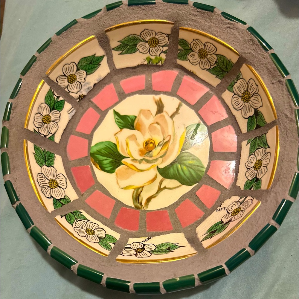Rare find… currier & Ives underglaze print by Royal.  “Barley Winter”